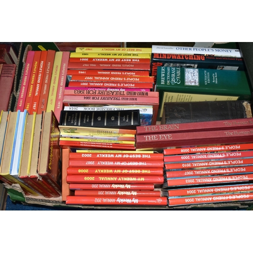 469 - SIX BOXES OF BOOKS, approximately one hundred and twenty books, to include a Folio Society 'The Devi... 