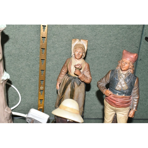 345 - A GROUP OF CERAMICS AND SUNDRY ITEMS, to include a Royal Worcester 'child that is born on the Sabbat... 