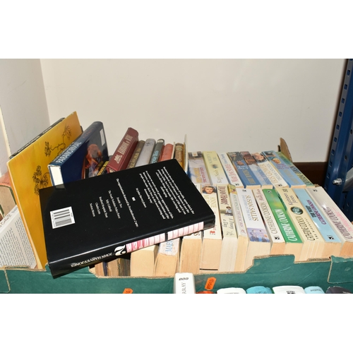 373 - SIX BOXES OF BOOKS, approximately one hundred and fifty books, subjects include gardening, cooking, ... 