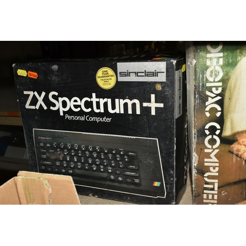 407 - ZX SPECTRUM COMPUTER BOXED AND GAMES, computer untested, also includes a small quantity of Commodore... 