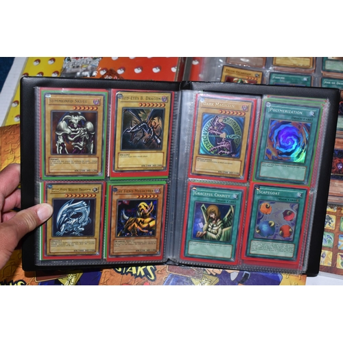 423 - A BOX OF YU-GI-OH CARDS, includes ultra rares, promos and first editions from Metal Raiders, Legend ... 