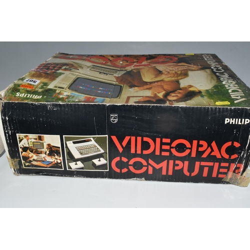 507 - A PHILIPS VIDEOPAC G7000 GAMES CONSOLE BOXED, European version of the Magnavox Odyssey 2, includes t... 