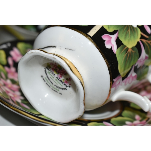 562 - SIX BOXES AND LOOSE TEAWARE, to include Royal Albert Provincial Flowers 'Mayflower' and 'Trillium' t... 