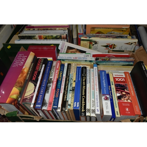 567 - FOUR BOXES OF BOOKS, GUIDES AND MAPS, to include approximately one hundred books in paperback and ha... 