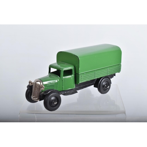 16 - A QUANTITY OF REPAINTED AND RESTORED DINKY TOYS VEHICLES, to include assorted 25 series lorries, wit... 