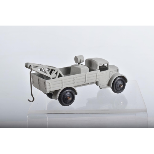 16 - A QUANTITY OF REPAINTED AND RESTORED DINKY TOYS VEHICLES, to include assorted 25 series lorries, wit... 