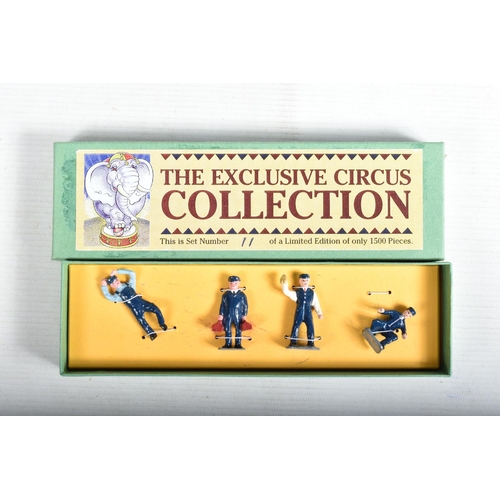 2 - FIVE BOXED STEVE FLOWERS MODEL SUPPLIES LIMITED EDITION 'THE EXCLUSIVE CIRCUS COLLECTION' FIGURE SET... 