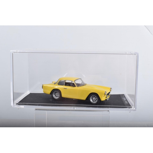 23 - SIX DERREZ RESIN 1/43 SCALE TRIUMPH CAR MODELS, Swallow Doretti, three different Italia models inclu... 