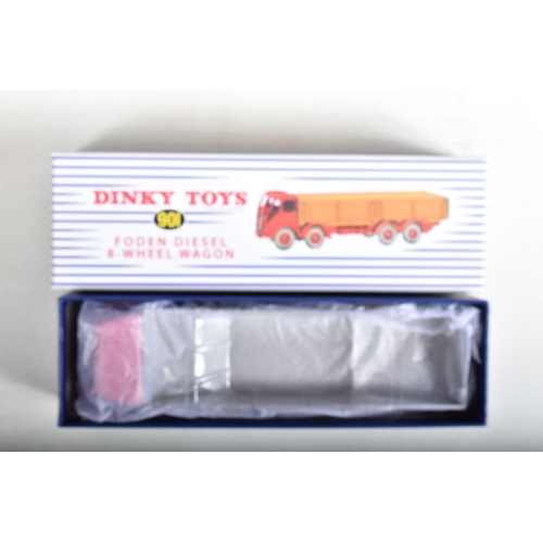 3 - SIX BOXED ATLAS EDITIONS REPRODUCTION DINKY SUPERTOYS FODEN AND LEYLAND LORRY/TRUCK MODELS, Foden 8-... 