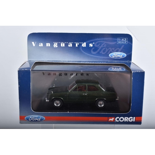 30 - ELEVEN BOXED MODEL DIE-CAST VEHICLES, to include a Corgi Mini in Mulberry Red CC82206, a Vanguards L... 