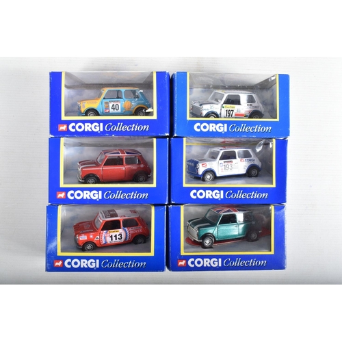 31 - TWENTY BOXED CORGI DIE-CAST MODEL CARS, to include fifteen of the Corgi Collection, a Mini Monte Car... 