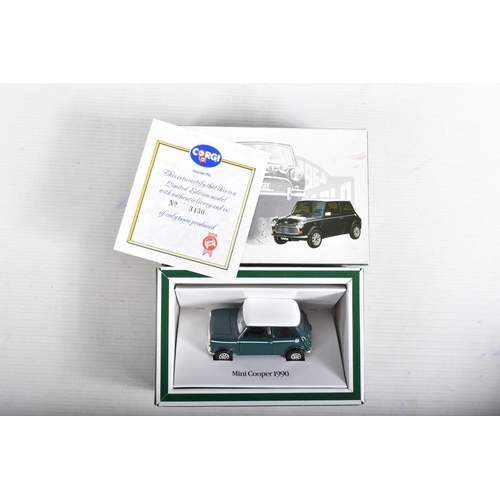 31 - TWENTY BOXED CORGI DIE-CAST MODEL CARS, to include fifteen of the Corgi Collection, a Mini Monte Car... 