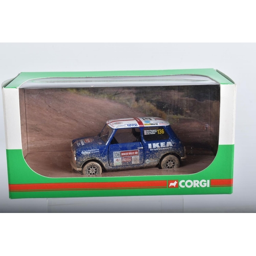 34 - SIXTEEN BOXED DIECAST MODEL MINIS, to include mostly Corgi and one Vanguards model such as two boxed... 