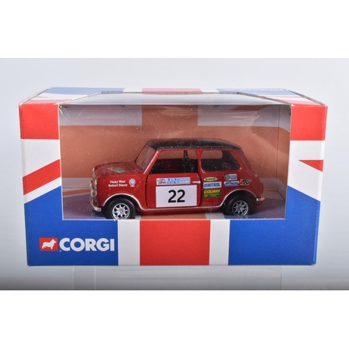 34 - SIXTEEN BOXED DIECAST MODEL MINIS, to include mostly Corgi and one Vanguards model such as two boxed... 