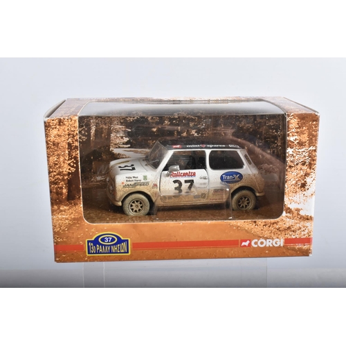 34 - SIXTEEN BOXED DIECAST MODEL MINIS, to include mostly Corgi and one Vanguards model such as two boxed... 