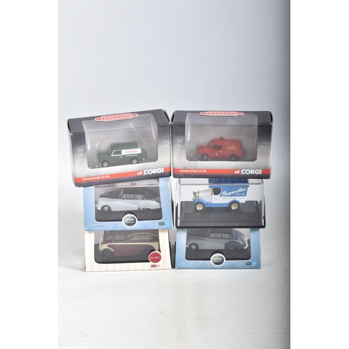 36 - A QUANTITY OF ASSORTED BOXED OXFORD DIECAST VEHICLES, to include various 1/43 & 1/76 scale car and c... 