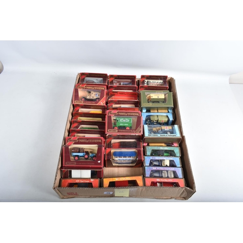 38 - THREE TRAYS OF BOXED MATCHBOX MODELS OF YESTERYEAR, some models included are a Grand Prix Y-10 1957 ... 