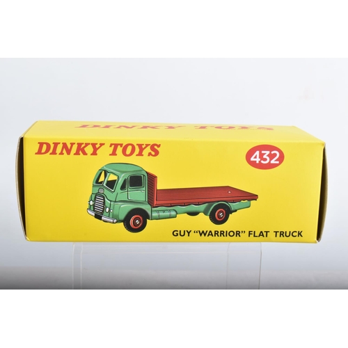 4 - FIVE BOXED ATLAS EDITIONS REPRODUCTION DINKY TOYS GUY LORRY/TRUCK MODELS, Guy Warrior Flat Truck, No... 