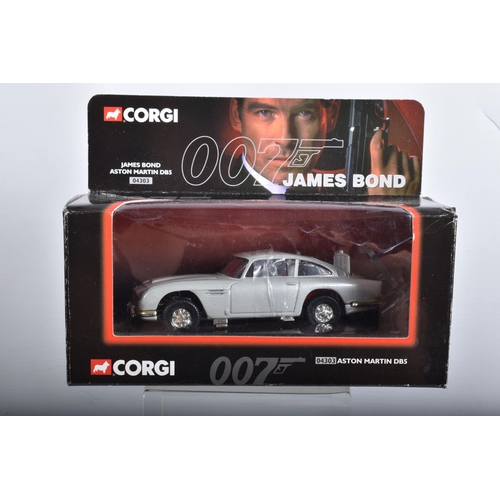 40 - A QUANTITY OF BOXED CORGI CLASSICS JAMES BOND RELATED CARS, to include Goldfinger 50th Anniversary A... 