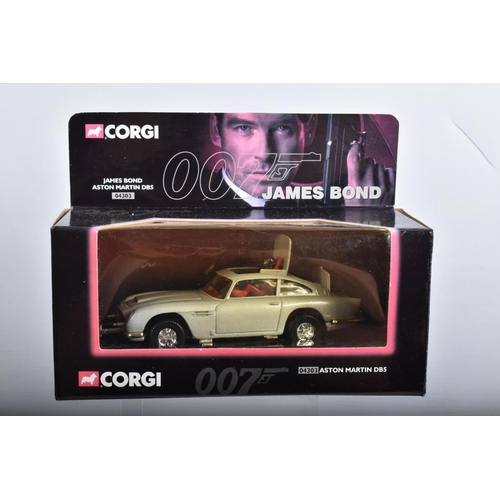 40 - A QUANTITY OF BOXED CORGI CLASSICS JAMES BOND RELATED CARS, to include Goldfinger 50th Anniversary A... 