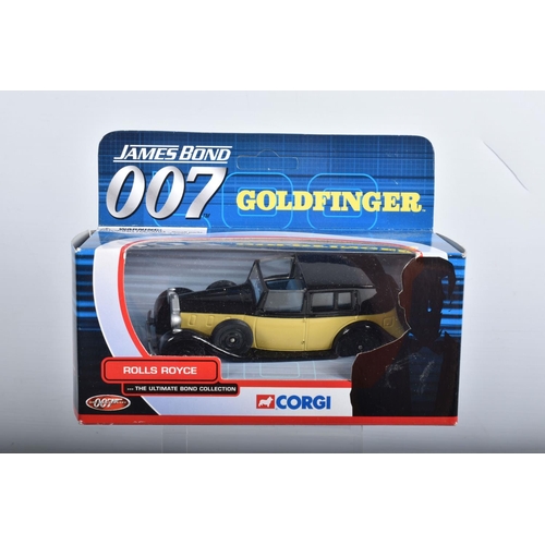 40 - A QUANTITY OF BOXED CORGI CLASSICS JAMES BOND RELATED CARS, to include Goldfinger 50th Anniversary A... 