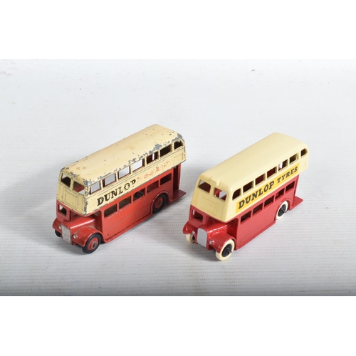 46 - A QUANTITY OF ASSORTED DINKY TOYS 29c/290 DOUBLE DECKER BUSES, mixture of all three types of radiato... 