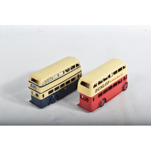 46 - A QUANTITY OF ASSORTED DINKY TOYS 29c/290 DOUBLE DECKER BUSES, mixture of all three types of radiato... 