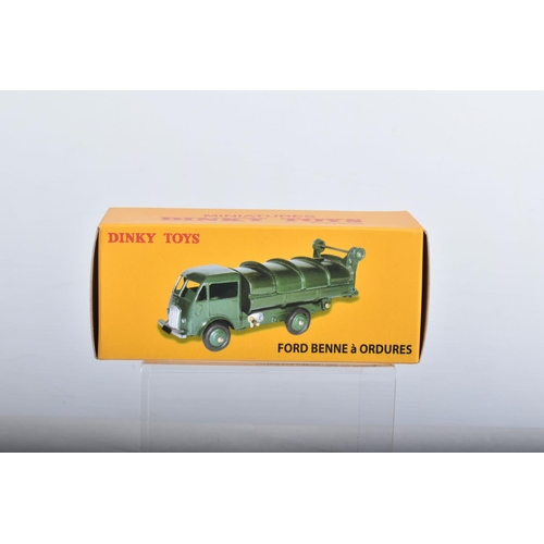 5 - SEVEN BOXED ATLAS EDITIONS REPRODUCTION FRENCH DINKY TOYS LORRY/TRUCK MODELS, Ford Camion Bache 'Cal... 