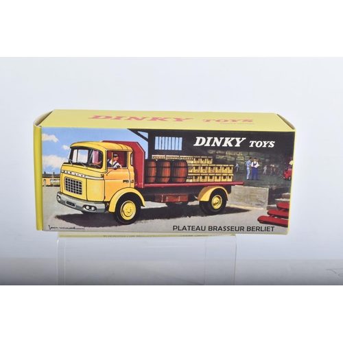 5 - SEVEN BOXED ATLAS EDITIONS REPRODUCTION FRENCH DINKY TOYS LORRY/TRUCK MODELS, Ford Camion Bache 'Cal... 