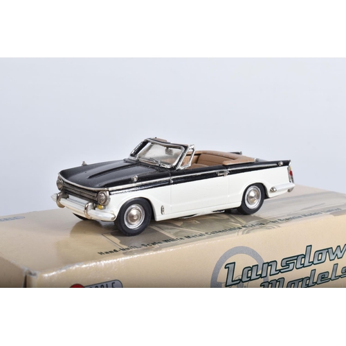 52 - FIVE BOXED 1/43 SCALE TRIUMPH HERALD AND VITESSE MODELS, Mimodels 1960 Monte Carlo Rally Herald, RN2... 