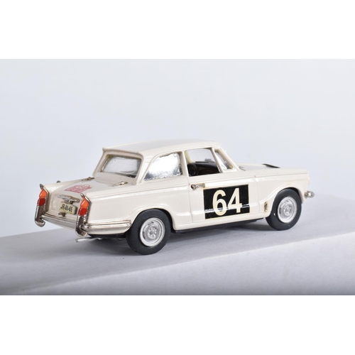 52 - FIVE BOXED 1/43 SCALE TRIUMPH HERALD AND VITESSE MODELS, Mimodels 1960 Monte Carlo Rally Herald, RN2... 