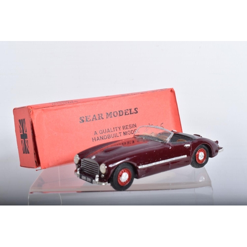 53 - TWO BOXED SEAR MODELS TRIUMPH CAR MODELS, 1/43 scale resin models, Swallow Doretti and Protea, both ... 