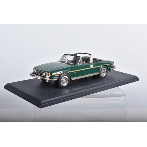 54 - FIVED BOXED TRIUMPH STAG SPORTS CAR MODELS, all 1/43 scale, British Heritage Models 'The Sovereign R... 