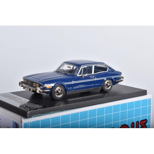 54 - FIVED BOXED TRIUMPH STAG SPORTS CAR MODELS, all 1/43 scale, British Heritage Models 'The Sovereign R... 