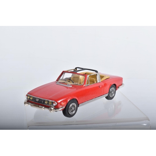 54 - FIVED BOXED TRIUMPH STAG SPORTS CAR MODELS, all 1/43 scale, British Heritage Models 'The Sovereign R... 