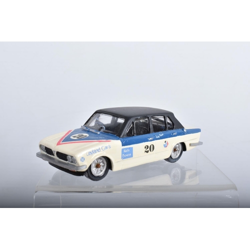 55 - FIVE BOXED TRIUMPH 2000 AND DOLOMITE CAR MODELS, all 1/43 scale, 2000 are Crossway Models 1966 Monte... 