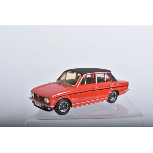 55 - FIVE BOXED TRIUMPH 2000 AND DOLOMITE CAR MODELS, all 1/43 scale, 2000 are Crossway Models 1966 Monte... 