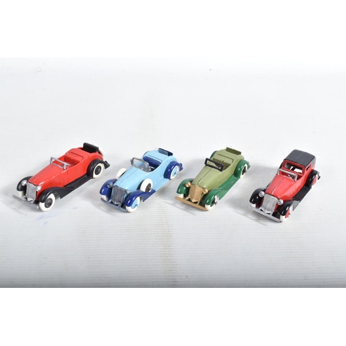 57 - A QUANTITY OF REPAINTED AND RESTORED TOOTSIETOYS CARS, to include assorted Town Cars, Roadsters, Gra... 