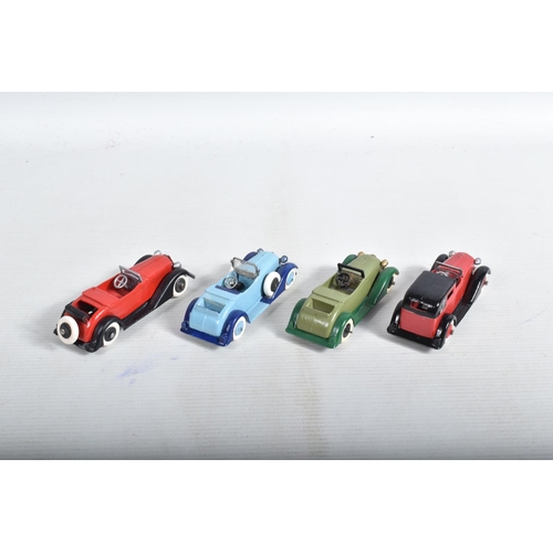 57 - A QUANTITY OF REPAINTED AND RESTORED TOOTSIETOYS CARS, to include assorted Town Cars, Roadsters, Gra... 