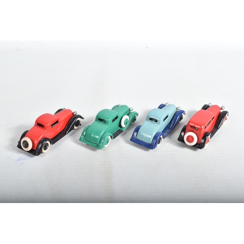 57 - A QUANTITY OF REPAINTED AND RESTORED TOOTSIETOYS CARS, to include assorted Town Cars, Roadsters, Gra... 