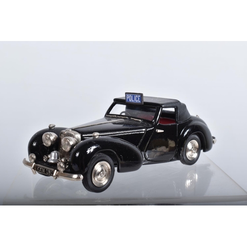 62 - SEVEN BOXED LANSDOWNE (BROOKLIN) 1/43 SCALE WHITEMETAL TRIUMPH CAR MODELS, 1935 Vitesse Flow-Free, N... 