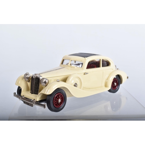 62 - SEVEN BOXED LANSDOWNE (BROOKLIN) 1/43 SCALE WHITEMETAL TRIUMPH CAR MODELS, 1935 Vitesse Flow-Free, N... 