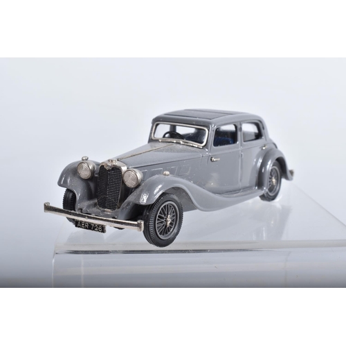 62 - SEVEN BOXED LANSDOWNE (BROOKLIN) 1/43 SCALE WHITEMETAL TRIUMPH CAR MODELS, 1935 Vitesse Flow-Free, N... 