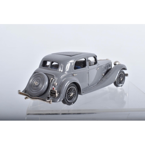 62 - SEVEN BOXED LANSDOWNE (BROOKLIN) 1/43 SCALE WHITEMETAL TRIUMPH CAR MODELS, 1935 Vitesse Flow-Free, N... 