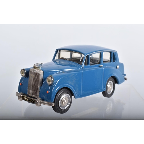 64 - FOUR BOXED TRIUMPH MAYFLOWER MODELS, all are 1/43 scale models, saloon cars by Apollo Models and Ill... 