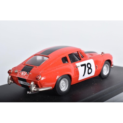 68 - SIX BOXED TRIUMPH GT6 AND SPITFIRE SPORTS CAR MODELS, all 1/43 scale, GT6 are Mimodels 1967 Monte Ca... 