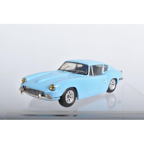 68 - SIX BOXED TRIUMPH GT6 AND SPITFIRE SPORTS CAR MODELS, all 1/43 scale, GT6 are Mimodels 1967 Monte Ca... 