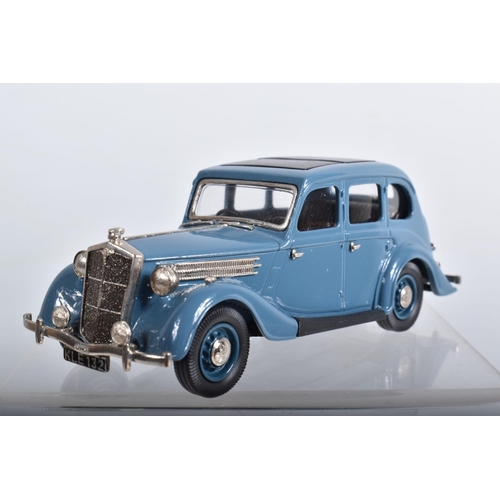 69 - SEVEN BOXED STANDARD TRIUMPH CAR MODELS, all 1/43 scale, Western Models 1939 Flying Standard 9CB, No... 