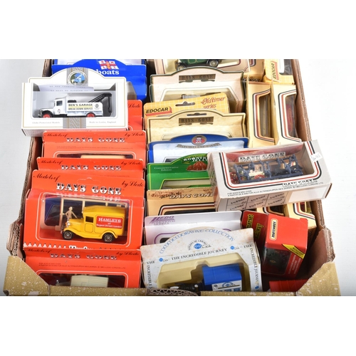 75 - THREE TRAYS OF MOSTLY BOXED LLEDO DAYS GONE MODELS AND OTHERS, some of the Days Gone models include ... 