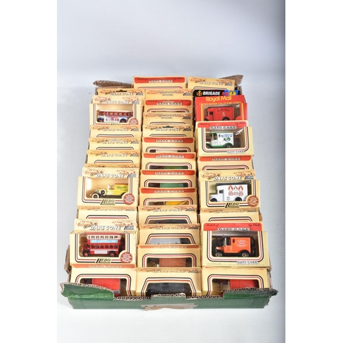 75 - THREE TRAYS OF MOSTLY BOXED LLEDO DAYS GONE MODELS AND OTHERS, some of the Days Gone models include ... 